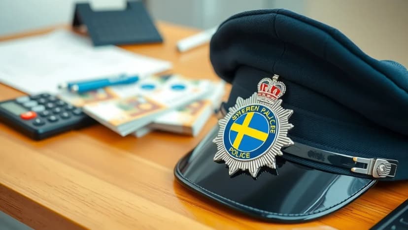 Hur mycket tjänar en polis i Sverige