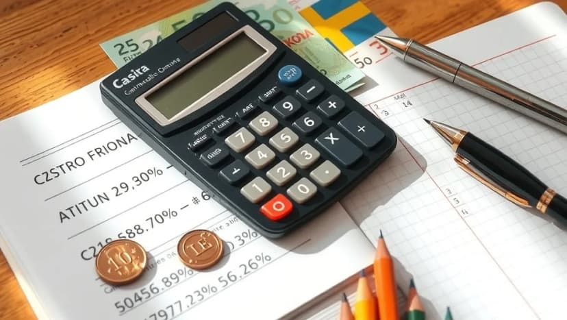 Hur räknar man ut ränta på lån och sparande