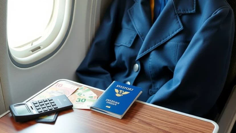 Vad tjänar en flygvärdinna i Sverige